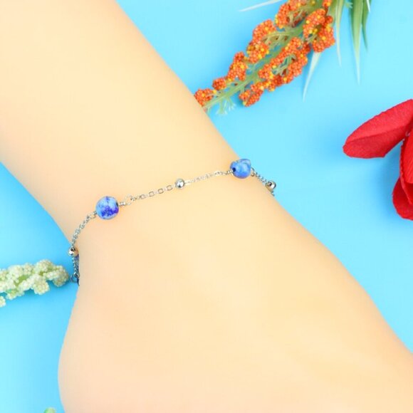 Elegant Handmade Anklet – Perfect for Women & Girls | Ideal Gift Option, DYC1676 - Picture 7 of 7
